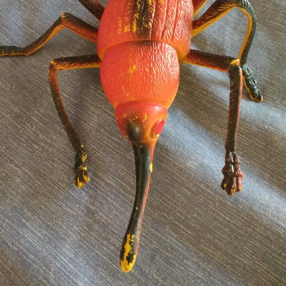 Red Plastic Beetle 7